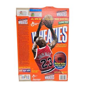 1997 Wheaties Box - Michael Jordan 23 Bulls - Flat